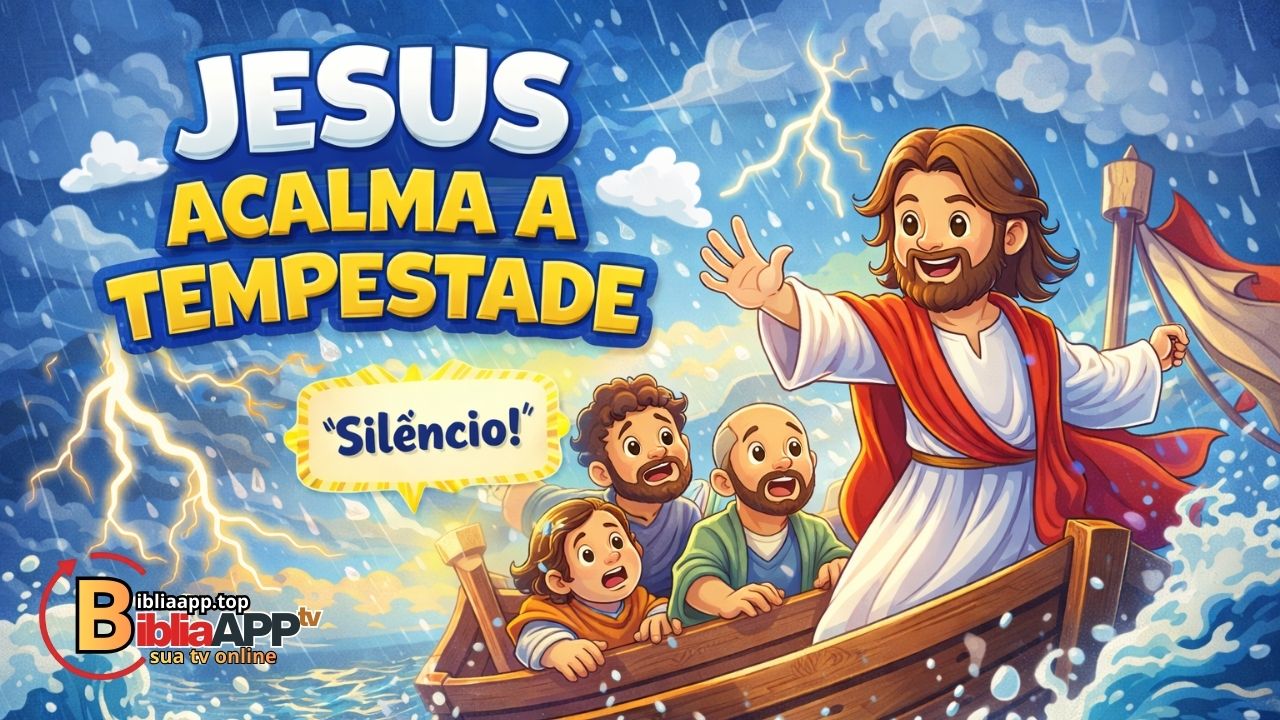 Jesus Acalma a Tempestade